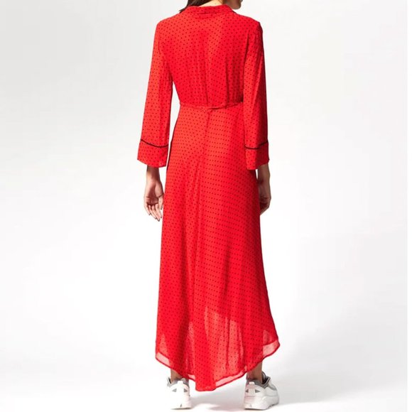 NWT GANNI Mullin Georgette Dress - Picture 2 of 10